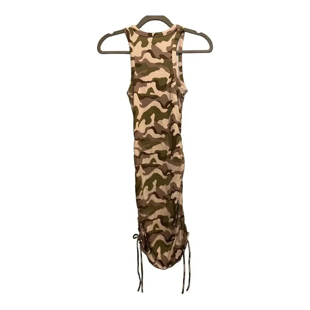 NWT Bobi Los Angeles Tank Top Camo Dress - Picture 3 of 8